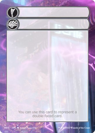 Helper Card (5/9) [Kamigawa: Neon Dynasty Tokens] | Webway Games