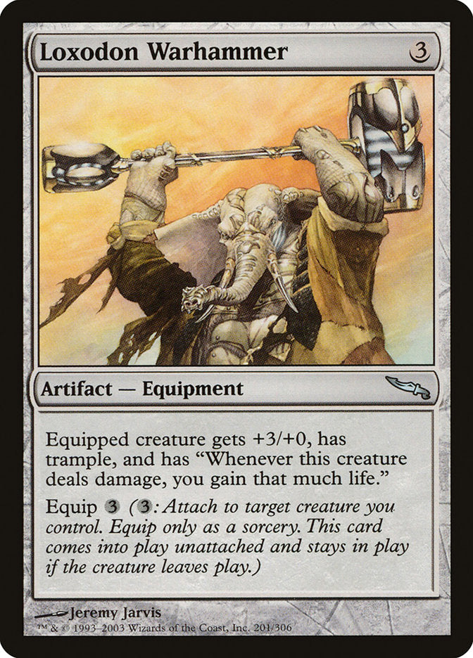 Loxodon Warhammer [Mirrodin] | Webway Games