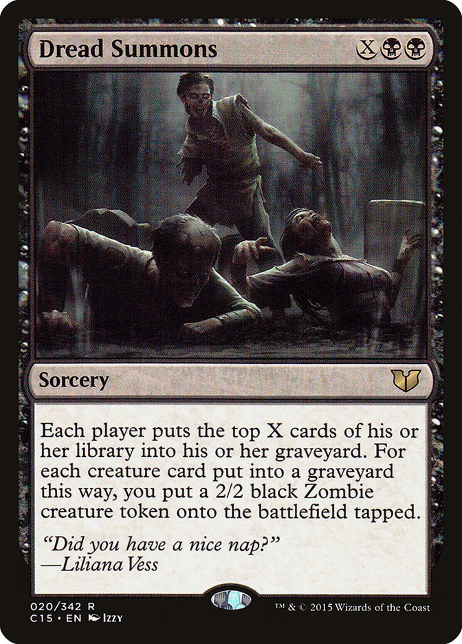 Dread Summons [Commander 2015] | Webway Games