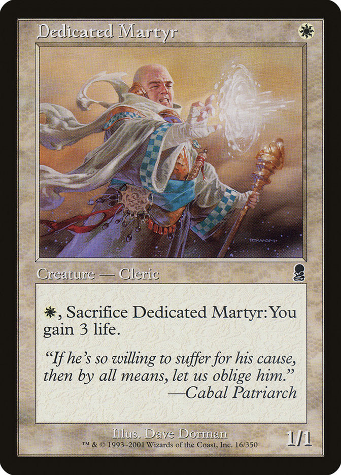 Dedicated Martyr [Odyssey] | Webway Games