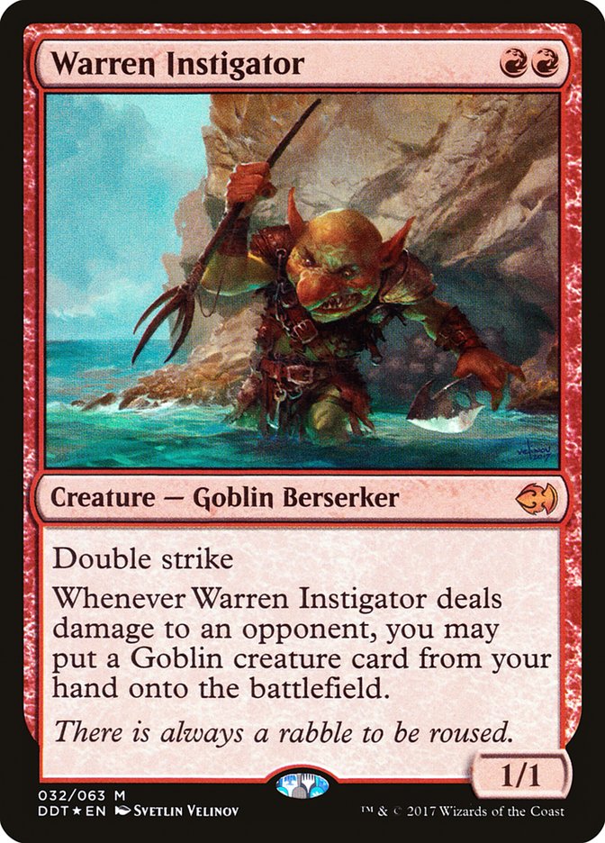Warren Instigator [Duel Decks: Merfolk vs. Goblins] | Webway Games