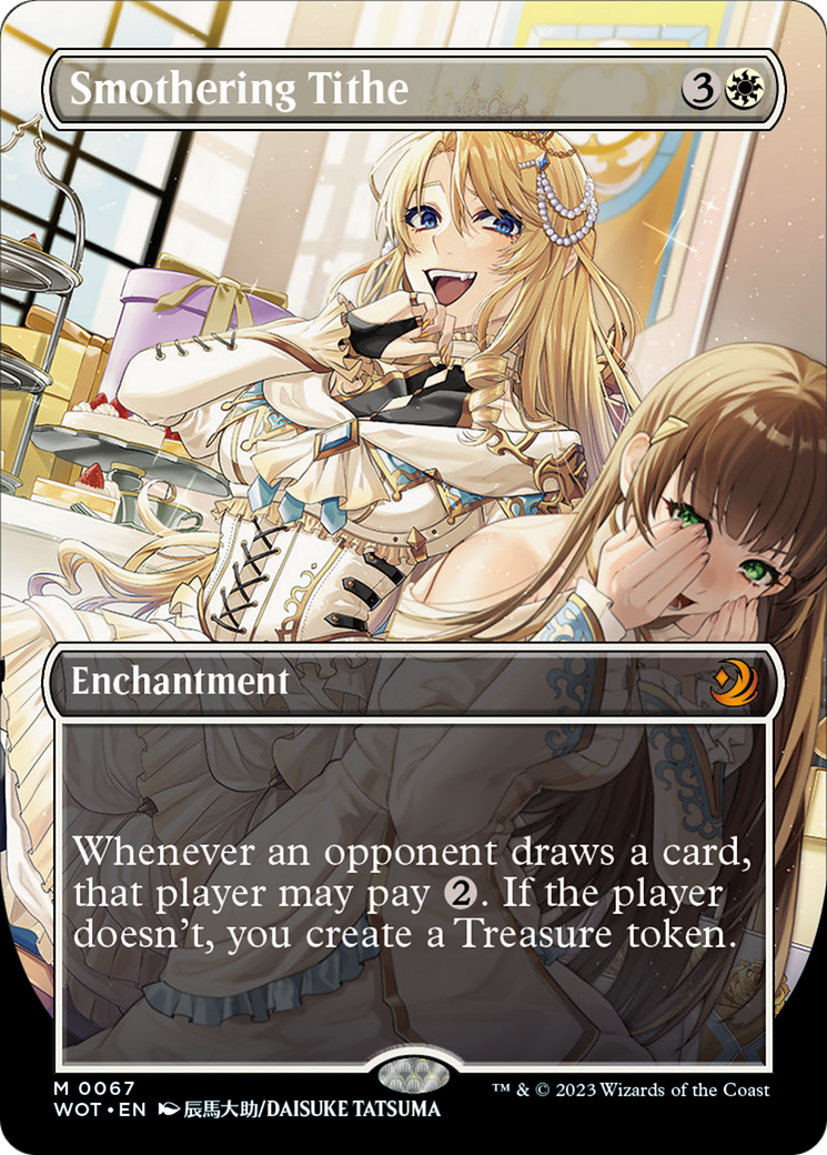 Smothering Tithe (Anime Borderless) [Wilds of Eldraine: Enchanting Tales] | Webway Games