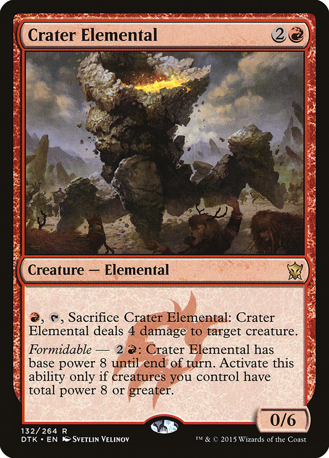 Crater Elemental [Dragons of Tarkir] | Webway Games