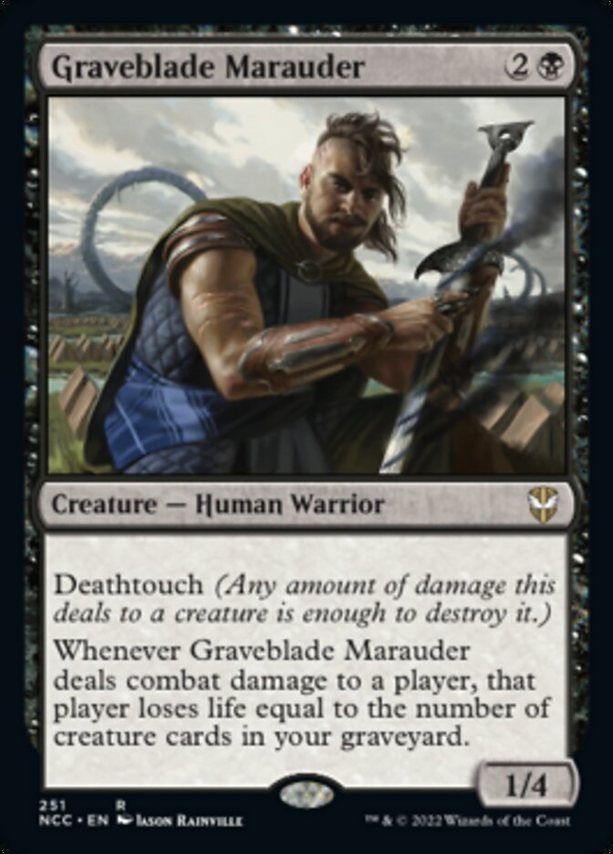Graveblade Marauder [Streets of New Capenna Commander] | Webway Games