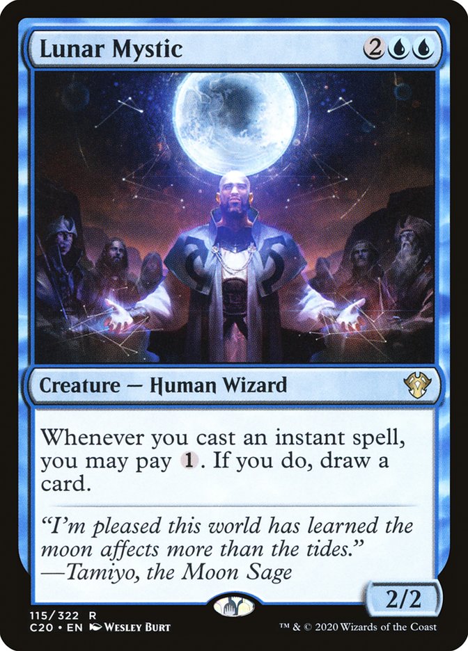 Lunar Mystic [Commander 2020] | Webway Games