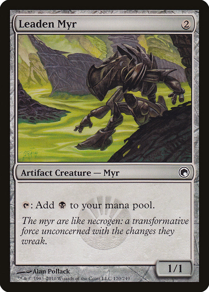 Leaden Myr [Scars of Mirrodin] | Webway Games