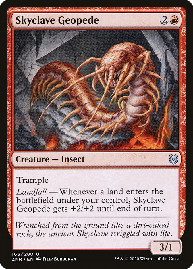 Skyclave Geopede [Zendikar Rising] | Webway Games