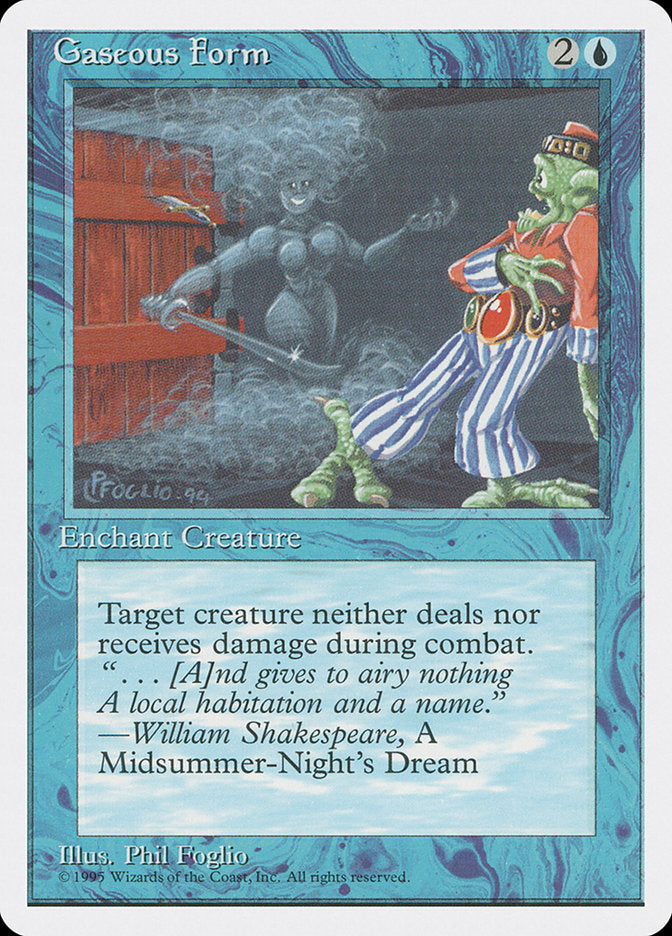 Gaseous Form [Fourth Edition] | Webway Games