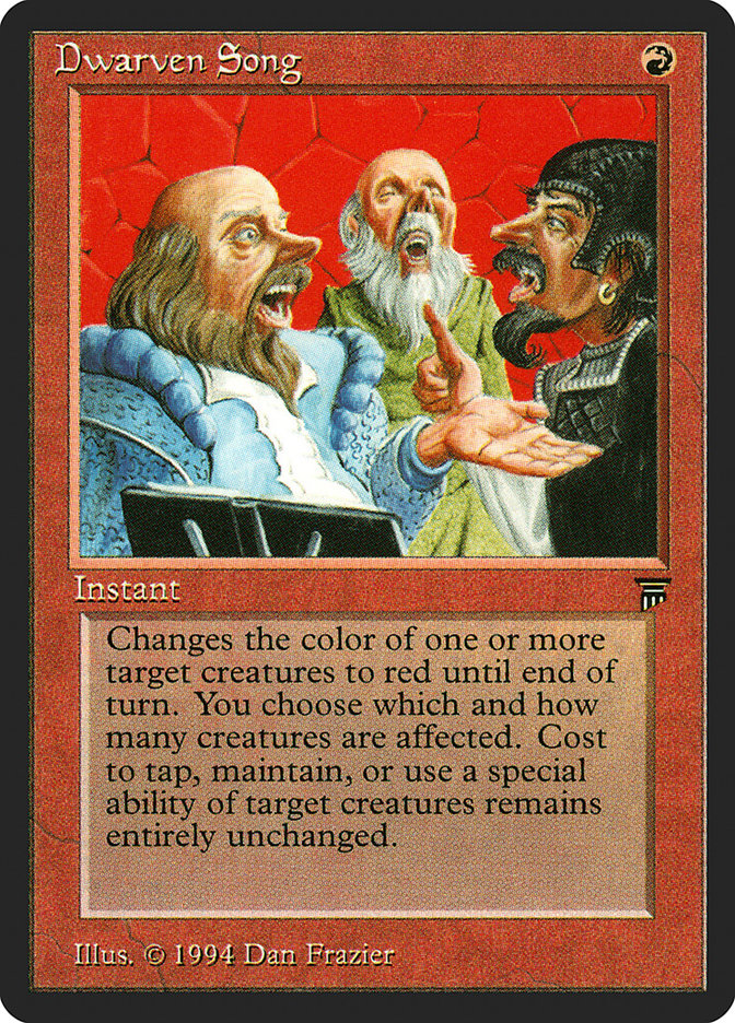 Dwarven Song [Legends] | Webway Games