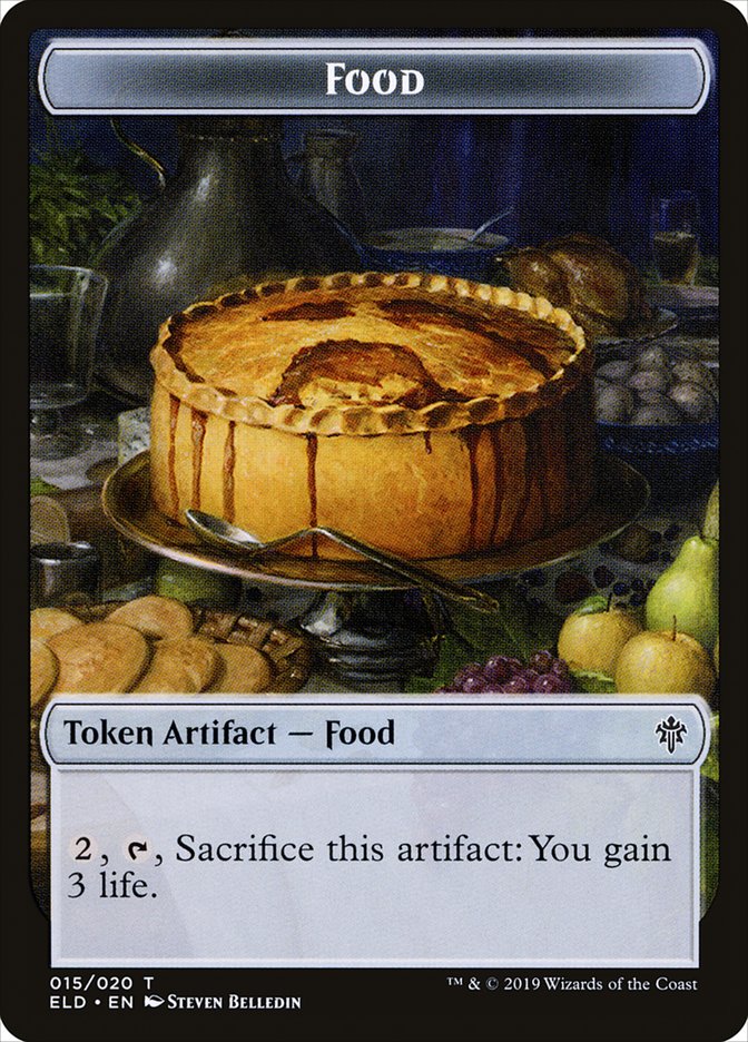 Food (015/020) [Throne of Eldraine Tokens] | Webway Games