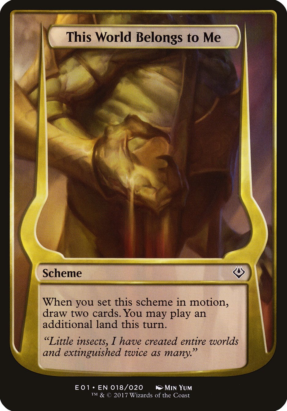 This World Belongs to Me [Archenemy: Nicol Bolas Schemes] | Webway Games