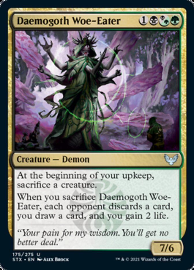 Daemogoth Woe-Eater [Strixhaven: School of Mages] | Webway Games