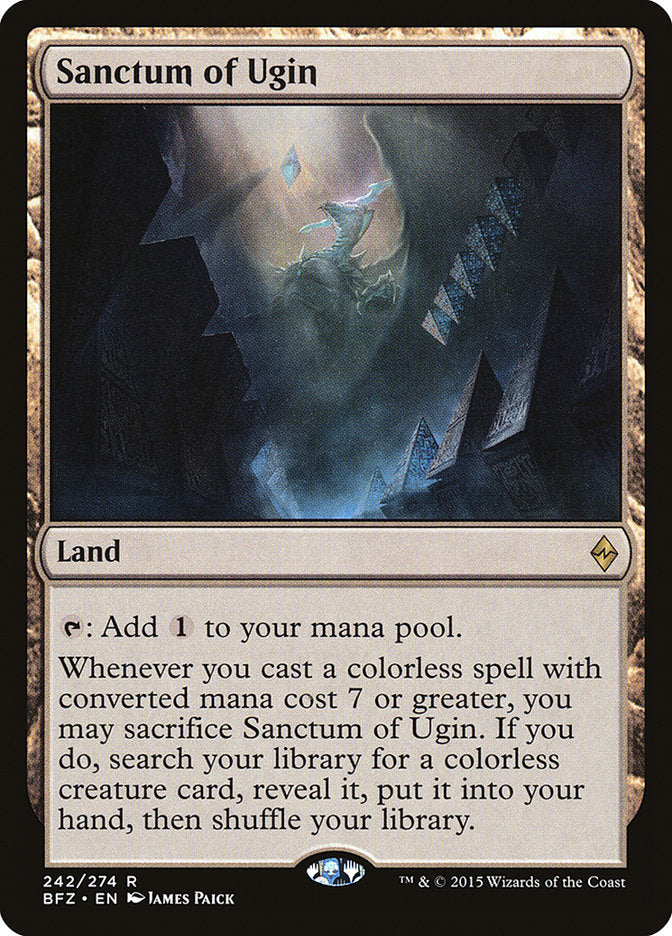 Sanctum of Ugin [Battle for Zendikar] | Webway Games