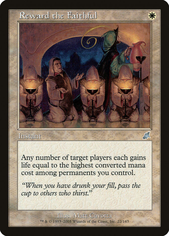 Reward the Faithful [Scourge] | Webway Games