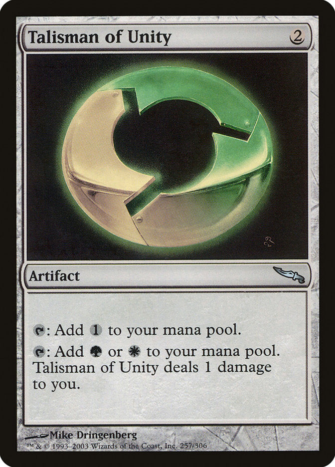 Talisman of Unity [Mirrodin] | Webway Games