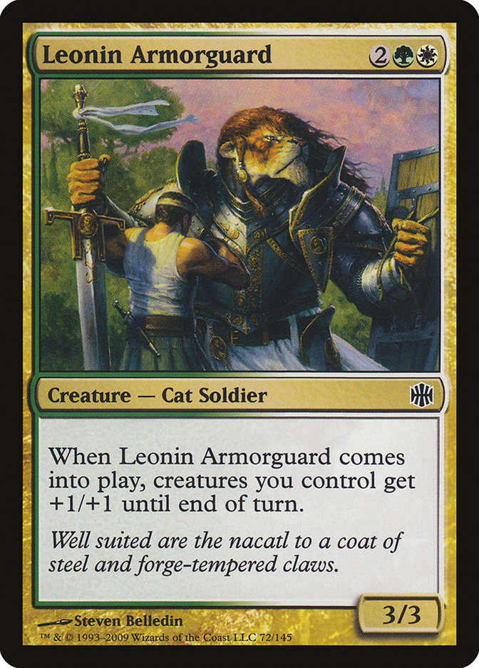 Leonin Armorguard [Alara Reborn] | Webway Games