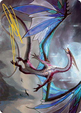 Moonveil Regent Art Card (Gold-Stamped Signature) [Innistrad: Midnight Hunt Art Series] | Webway Games