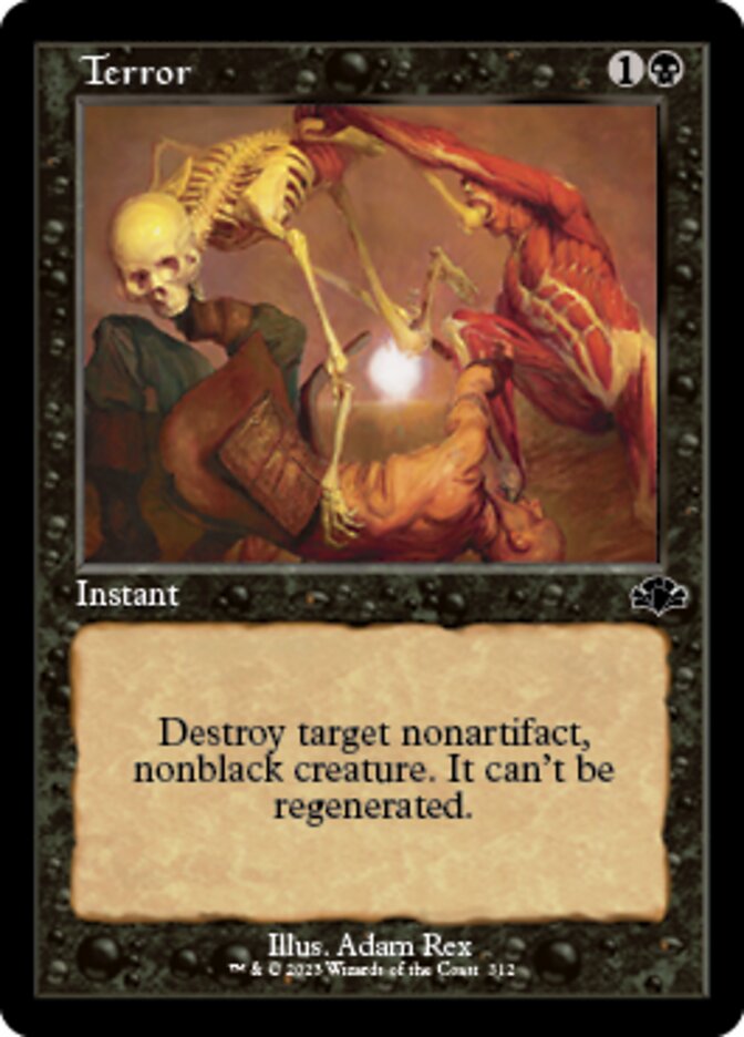 Terror (Retro) [Dominaria Remastered] | Webway Games