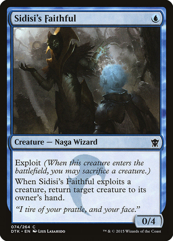 Sidisi's Faithful [Dragons of Tarkir] | Webway Games