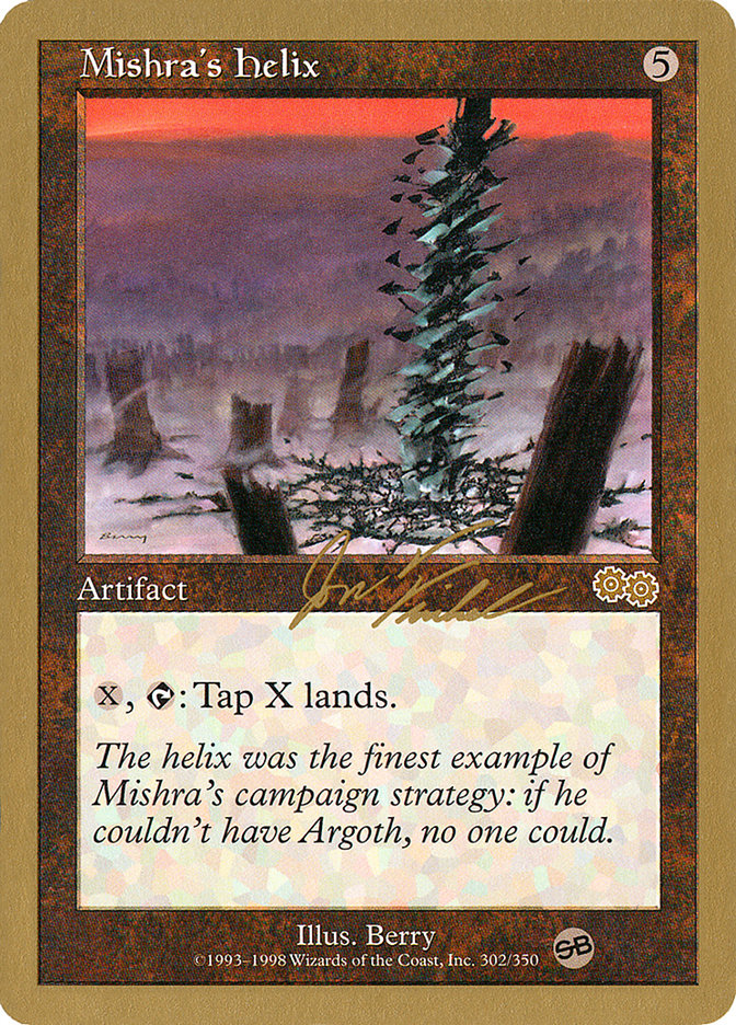 Mishra's Helix (Jon Finkel) (SB) [World Championship Decks 2000] | Webway Games