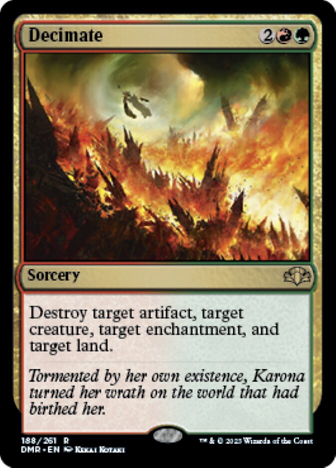 Decimate [Dominaria Remastered] | Webway Games
