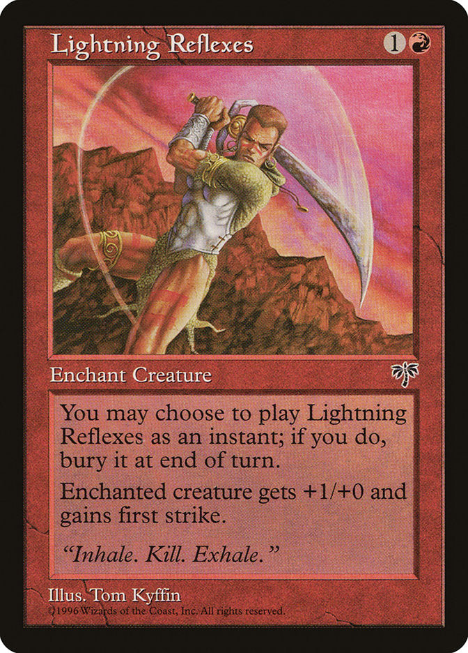 Lightning Reflexes [Mirage] | Webway Games