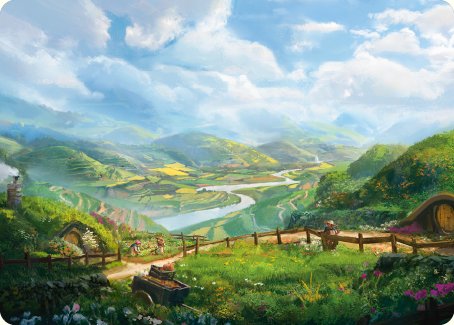 Plains Art Card [The Lord of the Rings: Tales of Middle-earth Art Series] | Webway Games