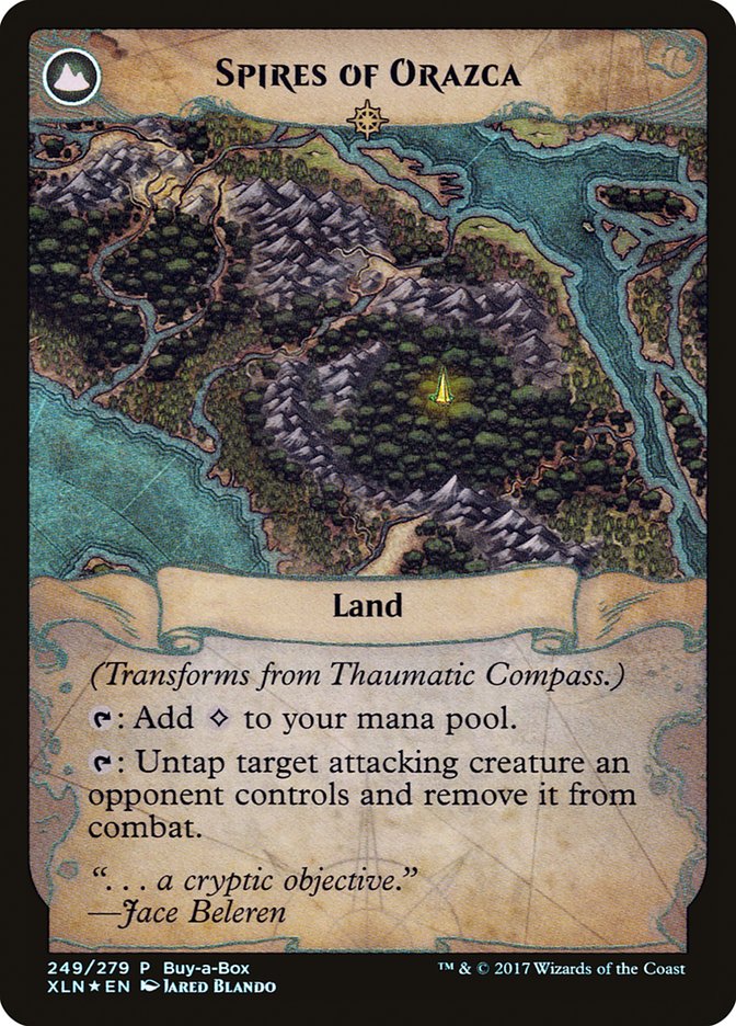 Thaumatic Compass // Spires of Orazca (Buy-A-Box) [Ixalan Treasure Chest] | Webway Games