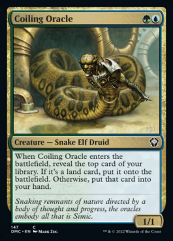 Coiling Oracle [Dominaria United Commander] | Webway Games