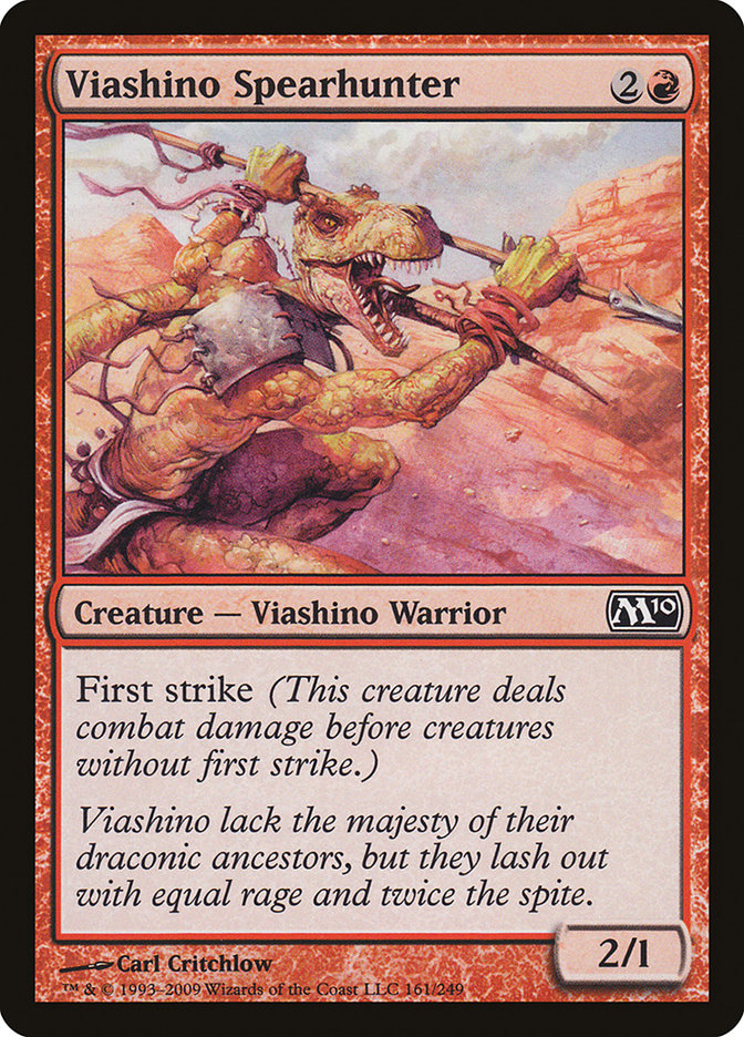 Viashino Spearhunter [Magic 2010] | Webway Games