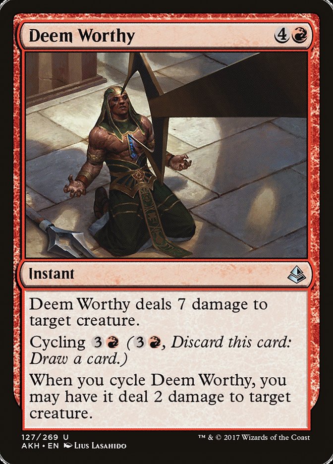 Deem Worthy [Amonkhet] | Webway Games
