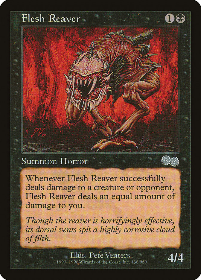 Flesh Reaver [Urza's Saga] | Webway Games