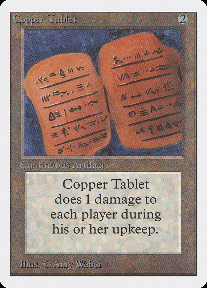 Copper Tablet [Unlimited Edition] | Webway Games