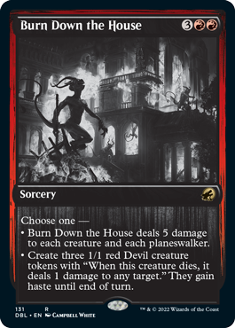 Burn Down the House [Innistrad: Double Feature] | Webway Games