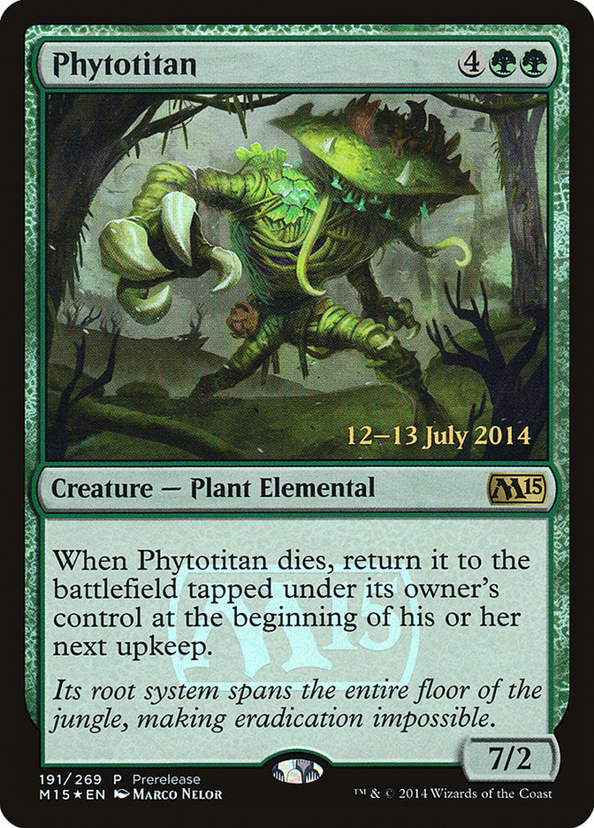 Phytotitan [Magic 2015 Prerelease Promos] | Webway Games