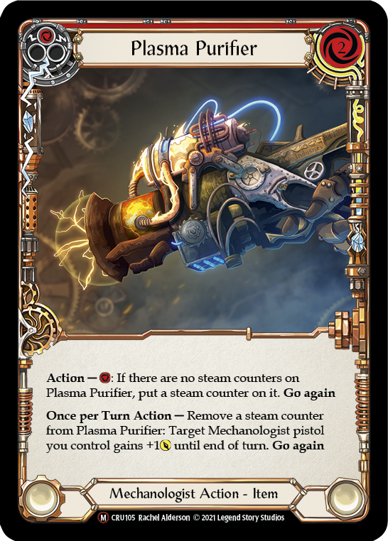 Plasma Purifier (Rainbow Foil) [CRU105-RF] Unlimited Rainbow Foil | Webway Games