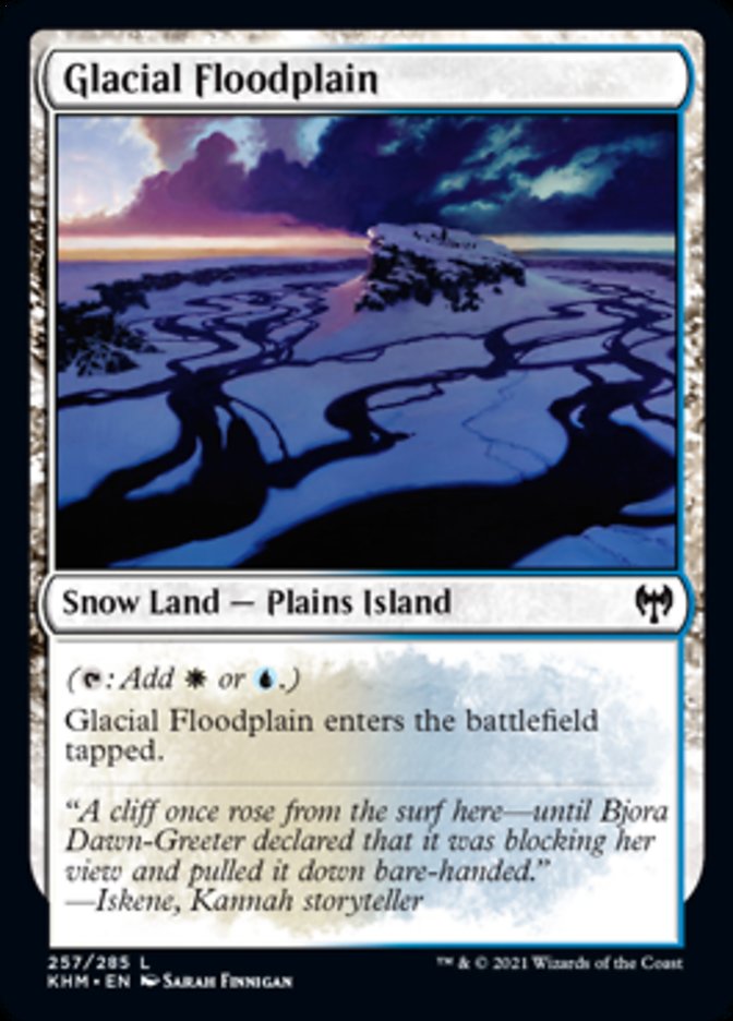 Glacial Floodplain [Kaldheim] | Webway Games