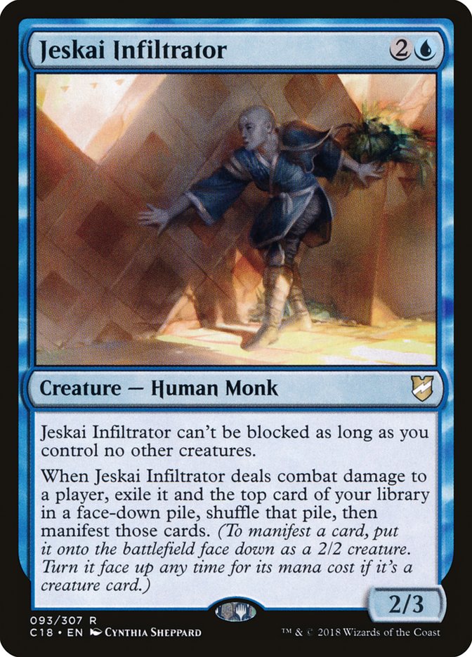 Jeskai Infiltrator [Commander 2018] | Webway Games