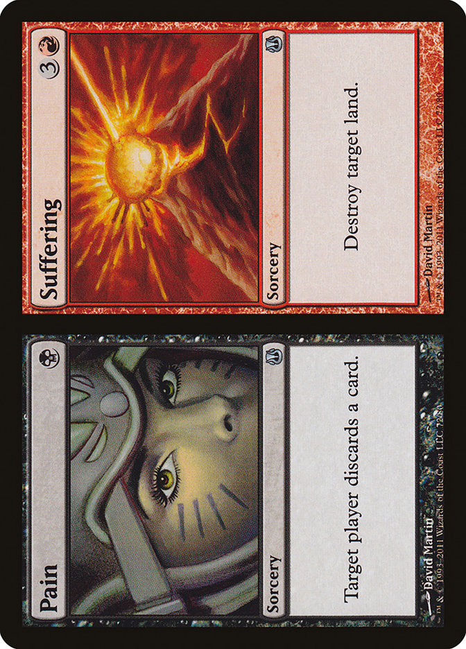 Pain // Suffering [Duel Decks: Ajani vs. Nicol Bolas] | Webway Games