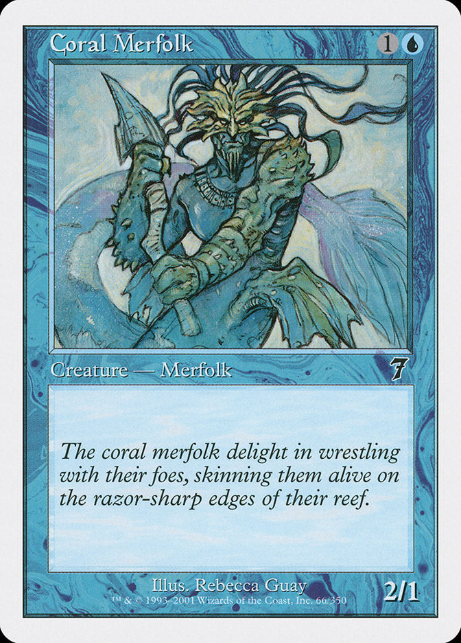 Coral Merfolk [Seventh Edition] | Webway Games