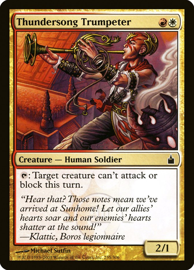 Thundersong Trumpeter [Ravnica: City of Guilds] | Webway Games