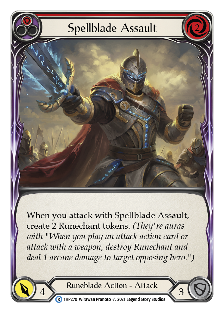 Spellblade Assault (Red) [1HP270] | Webway Games