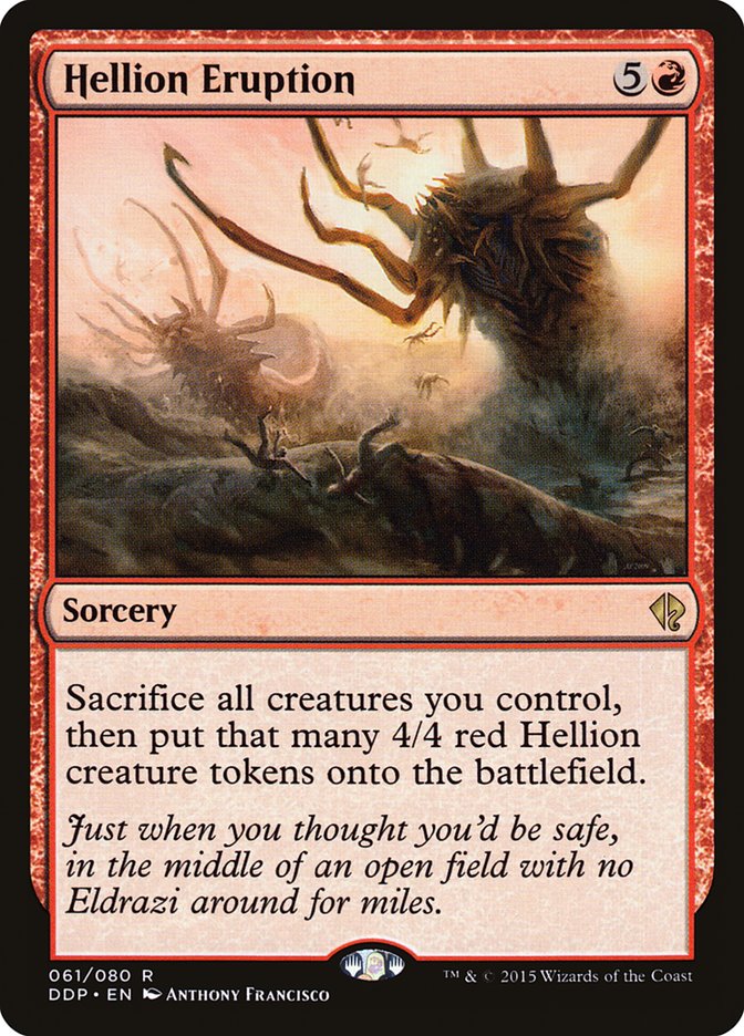Hellion Eruption [Duel Decks: Zendikar vs. Eldrazi] | Webway Games