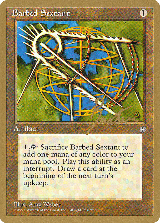 Barbed Sextant (George Baxter) [Pro Tour Collector Set] | Webway Games