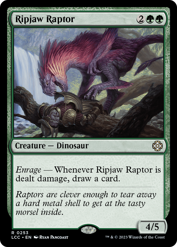Ripjaw Raptor [The Lost Caverns of Ixalan Commander] | Webway Games