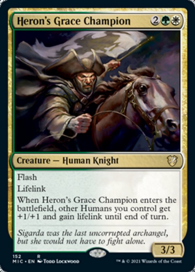 Heron's Grace Champion [Innistrad: Midnight Hunt Commander] | Webway Games