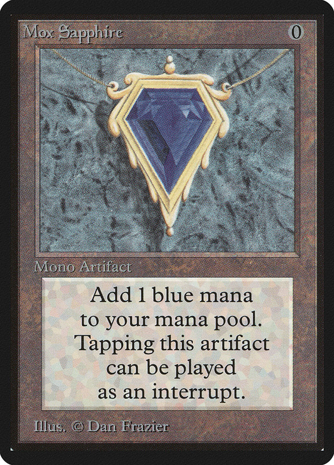 Mox Sapphire [Limited Edition Beta] | Webway Games