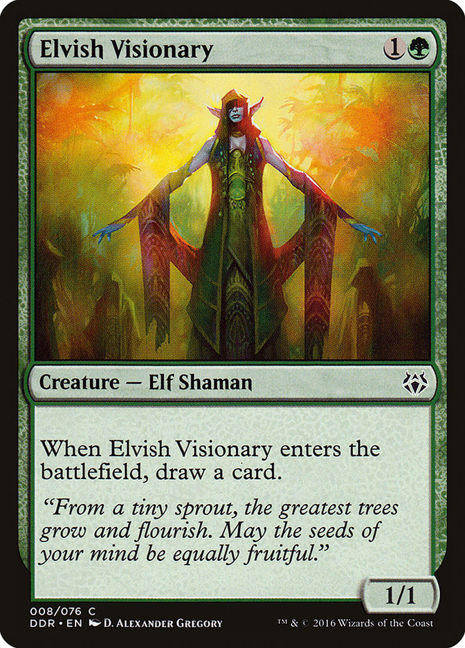 Elvish Visionary [Duel Decks: Nissa vs. Ob Nixilis] | Webway Games