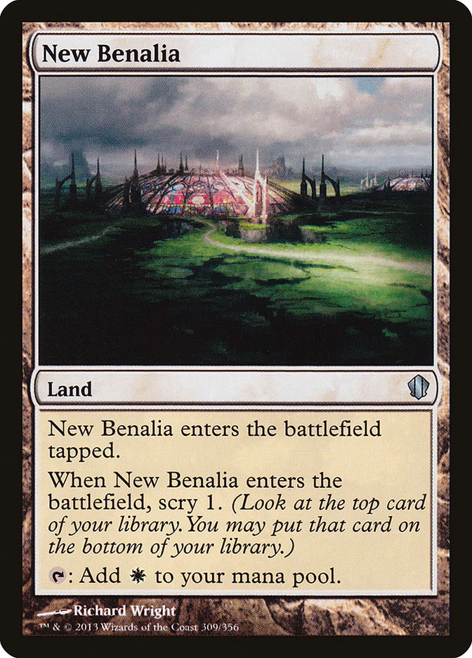 New Benalia [Commander 2013] | Webway Games