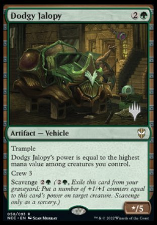 Dodgy Jalopy (Promo Pack) [Streets of New Capenna Commander Promos] | Webway Games